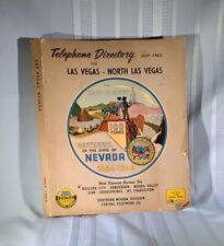Vintage 1964 Las Vegas Nevada Telephone Book Directory - Yellow Pages picture