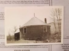 Round School House Brookline Vermont RPPC Postcard picture