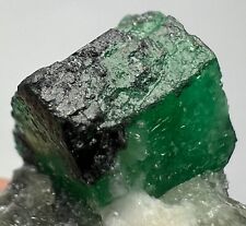 Well Terminated Top Green Very Beautiful Emerald Crystal on Matrix @Swat, 37 CT picture