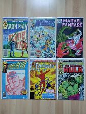Vintage Marvel Comics Lot - Daredevil, Iron Man, Hulk, Avengers, Fantastic Four picture