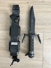 Buckmaster Buck 184 Pat Pen Survival Knife With Sheath picture