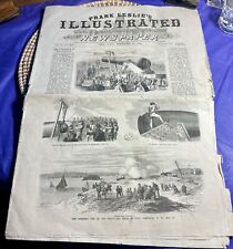 Antique Civil War Era Newspaper Frank Leslie's Illustrated November 12 1864 picture