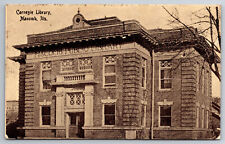 Vintage Postcard IL Macomb Carnegie Library Divided Back c1910 picture