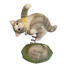 Vintage 1999 Enesco Calico Kittens Figurine “Always Land On Your Feet” 642320 picture