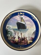 Titanic Bradford Exchange Collectors Plate # 8 reading Writing Room RARE picture