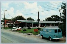Kelly Motel Route 66 Shamrock Texas Irish Brand Van Vending Machine Postcard N1R picture