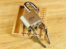 Dual Access Padlock With 2 Sets of Keys Locksport High Security By Godrej Locks picture