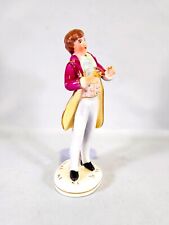 Vintage Coventry USA Porcelain Colonial Man Figurine 