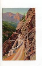 Circa 1940 postcard Uncompahgre Gorge Million Dollar Highway (US 550), Colorado  picture