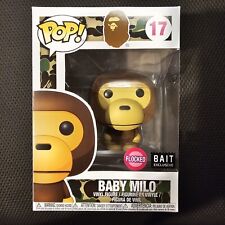 Funko Pop Baby Milo #17 BAPE Bait Exclusive Flocked with Hard Protector picture