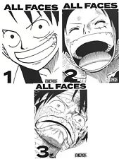 ONE PIECE ALL FACES Collector's Edition Vol.1-3 Japanese Version Comic - F/S picture