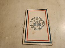 Antique 1921 PASSPORT Native of Alsace-Lorrain of French Parentage Born 1878 picture