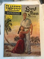 lord jim #136 classic illustrated 1957 | Combined Shipping B&B picture