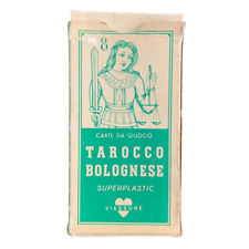 Bolognese Tarot N.39 - 1953 Viassone - Canvas - Vintage Rare picture