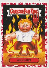 Garbage Pail Kids GPK RED Hell's Kitchen Kit Gordon Ramsay Bloody Nose 21/75 SP picture
