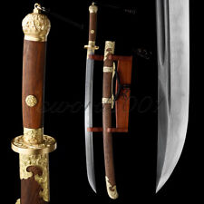 Chinese Broadsword Qing Dynasty Dao Art Appreciation Collection Luxury Gift picture