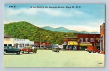 1940'S. BLACK MT. NC. STREET VIEW, HARDWARE STORE. POSTCARD EE17 picture