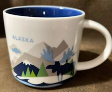 Starbucks Alaska You Are Here Collection Alaska 2012 14oz Coffee Tea Mug Cup picture