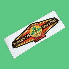 Wm Marples & Sons Ltd Vinyl Stickers Decal Mallet Planes tools Wood Chisel Box picture