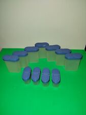 Tupperware Modular Mates Spice Shakers w/Lids~7-Tall & 4 Short  Containers, VGUC picture