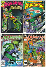 Aquaman: lot of 4 comic books from the 1970s and 80s. Very good to near mint picture