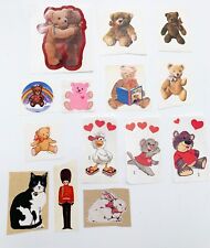 Vintage 80s Stickers Teddybear Suzy Zoo lot of 14 picture