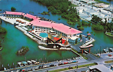 Miami Beach Florida, Castaways Hotel Aerial View Advertising, Vintage Postcard picture