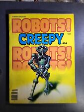 January 1979 CREEPY #104 (Warren) ROBOTS Ken Kelly cover. Terry Austin art. VF picture