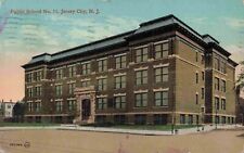 Jersey City New Jersey NJ Public School No 11 Now MLK Jr School Vintage Postcard picture