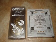 Firefly Serenity Limited Edition Jayne Cobb Rum Flask & Pocket Watch QMX picture