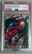 1994 Flair Marvel Universe Vulture versus Spider PSA 10 Newly Graded  picture