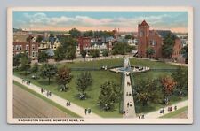 Postcard Washington Square Newport News Virginia picture
