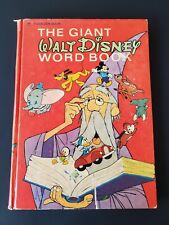 The Giant Walt Disney Word Book, 1971, Hardback picture