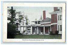 1913 West Porch Harlakenden Cornish Fitzwilliam New Hampshire NH Posted Postcard picture