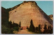 Postcard UT Utah Rock Candy Mountain Zion-Mt Carmel Highway A21 picture