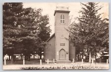 RPPC Nashua Iowa The Sittle Brown Church Posted 1926 Real Photo Postcard picture