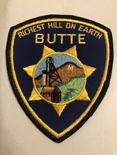 Butte Montana Police Patch ~ Richest Hill On Earth picture