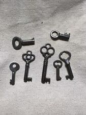 Lot Of 6 Vintage Barrel Keys picture