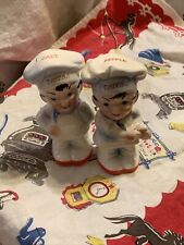 Tappan vintage 1950's chef salt and pepper shakers picture