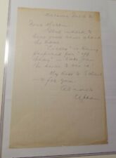 Upton Sinclair Signed Letter Autograph ALS Auto Author The Jungle BAS Beckett picture