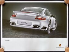 PORSCHE 911 Turbo Genuine Factory Showroom Poster 2006 40 x 30 picture