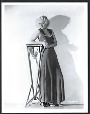 HOLLYWOOD JEAN HARLOW AMAZING DRESS VINTAGE ORIGINAL PHOTO picture