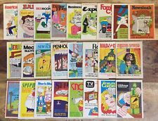LOT of (25) 1973- Fleer Crazy Magazine Covers / EX Condition picture
