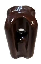 Antique Heavy Unusual Odd shaped Brown 5 1/4