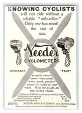 VEEDER BICYCLE CYCLOMETERS Vintage 1901 3