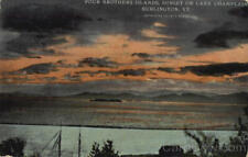 Burlington,VT Four Brothers Islands Sunset On Lake Champlain Chittenden County picture