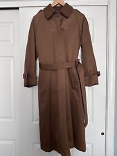 Vintage 1970’s United Airlines Trench Coat Fashionaire Size 8 Regular NEW picture