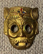 Vintage Hand Carved Thailand Mask. picture