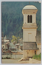 Downieville CA Immaculate Conception Catholic Church Vintage Postcard - Unposted picture