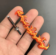 New 1/12 Scale Flame Sword for 6